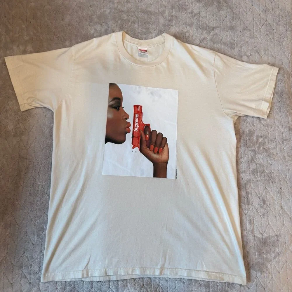 Supreme【21SS】Water Pistol Tee ホワイト M SUPREME(シュプリーム) 21SS Water Pistol Tee 水鉄砲 Tシャツ M